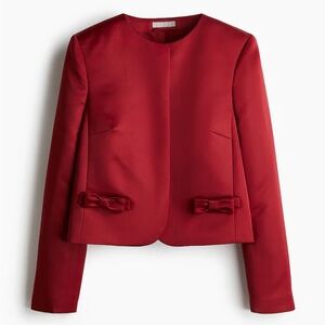 304. Red Bow Jacket